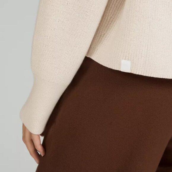 NWOT - Lululemon - Wool-Blend Ribbed Sweater - Size 6 - Picture 4 of 9